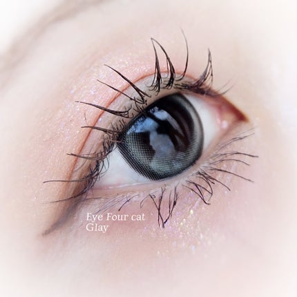 Eye Four Cat/LENSME/カラーコンタクトレンズを使ったクチコミ(5枚目)