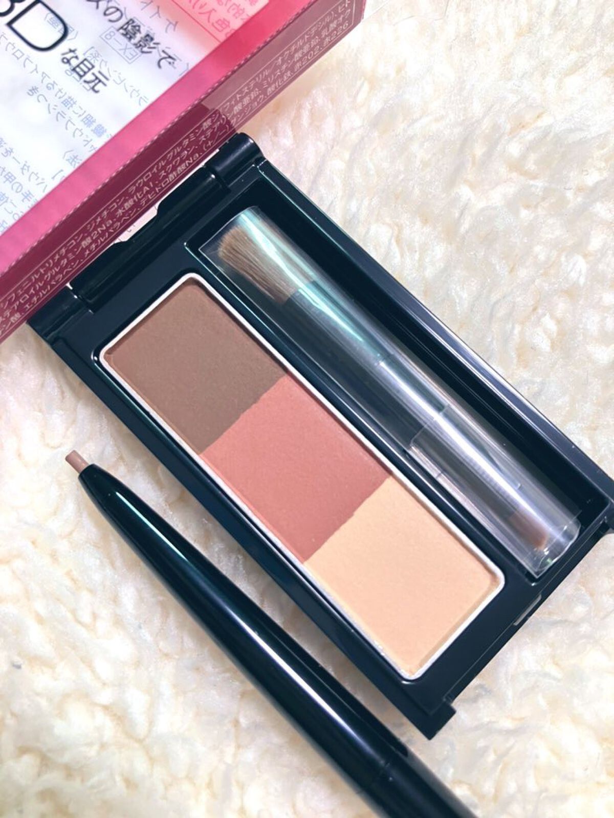 ケイト デザイニングアイブロウ3D/KATE/パウダーアイブロウを使ったクチコミ（2枚目）