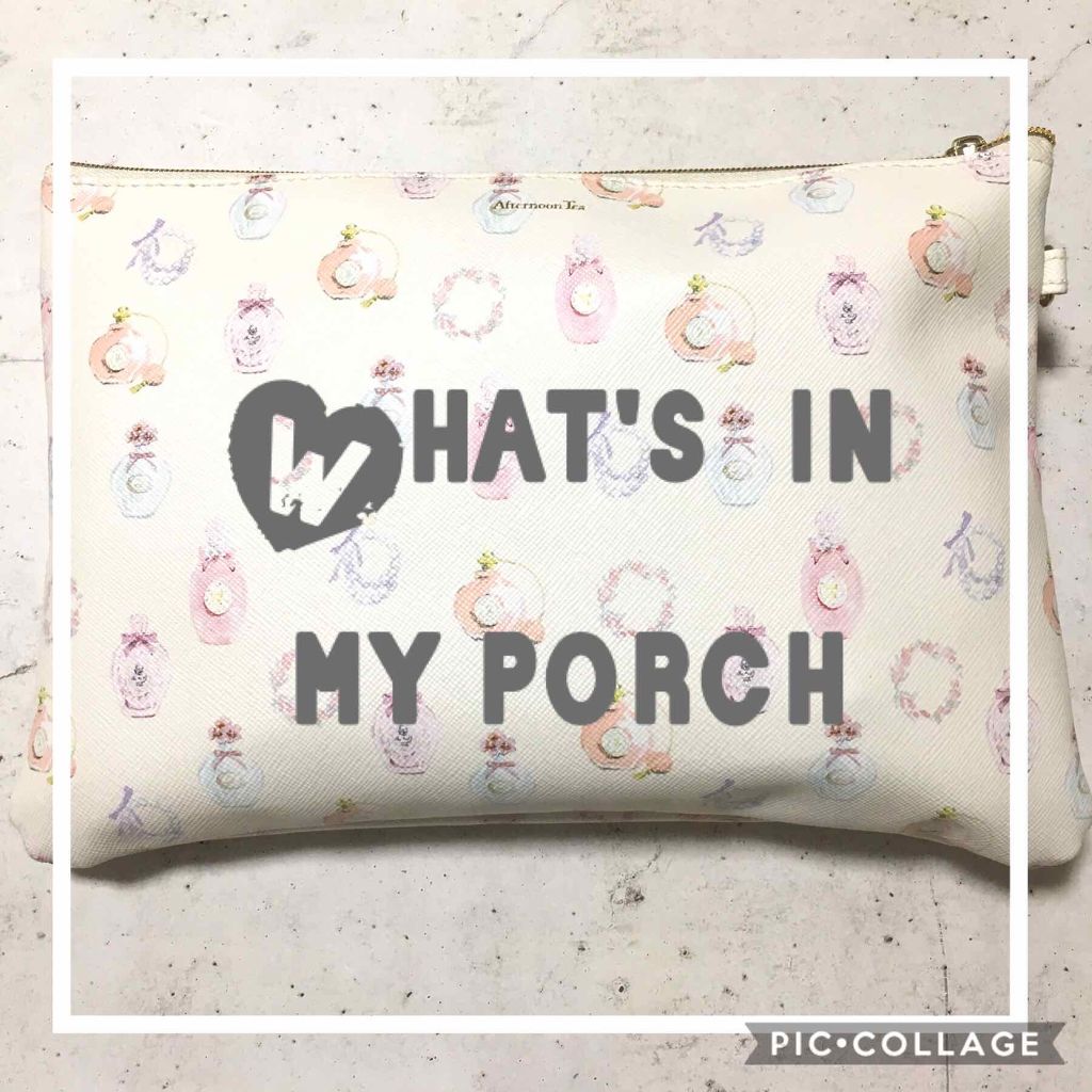 K@Boeing 787 on LIPS 「綴りまちがってますね汗porch❌→pouch⭕️#ポーチの中..」(1枚目)