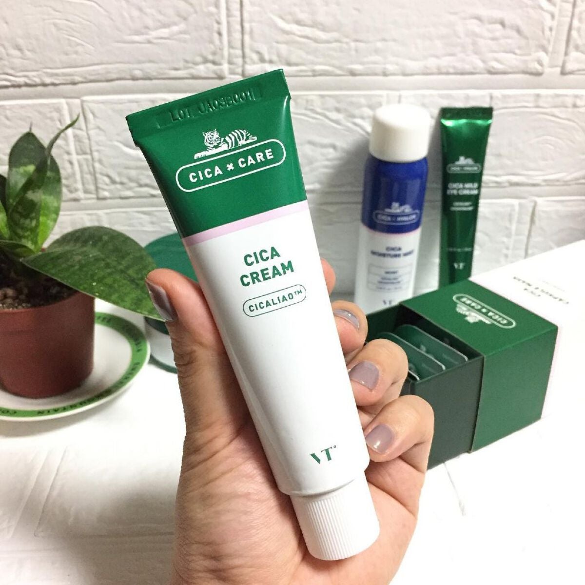 CICA クリーム/VT/フェイスクリームを使ったクチコミ(2枚目)