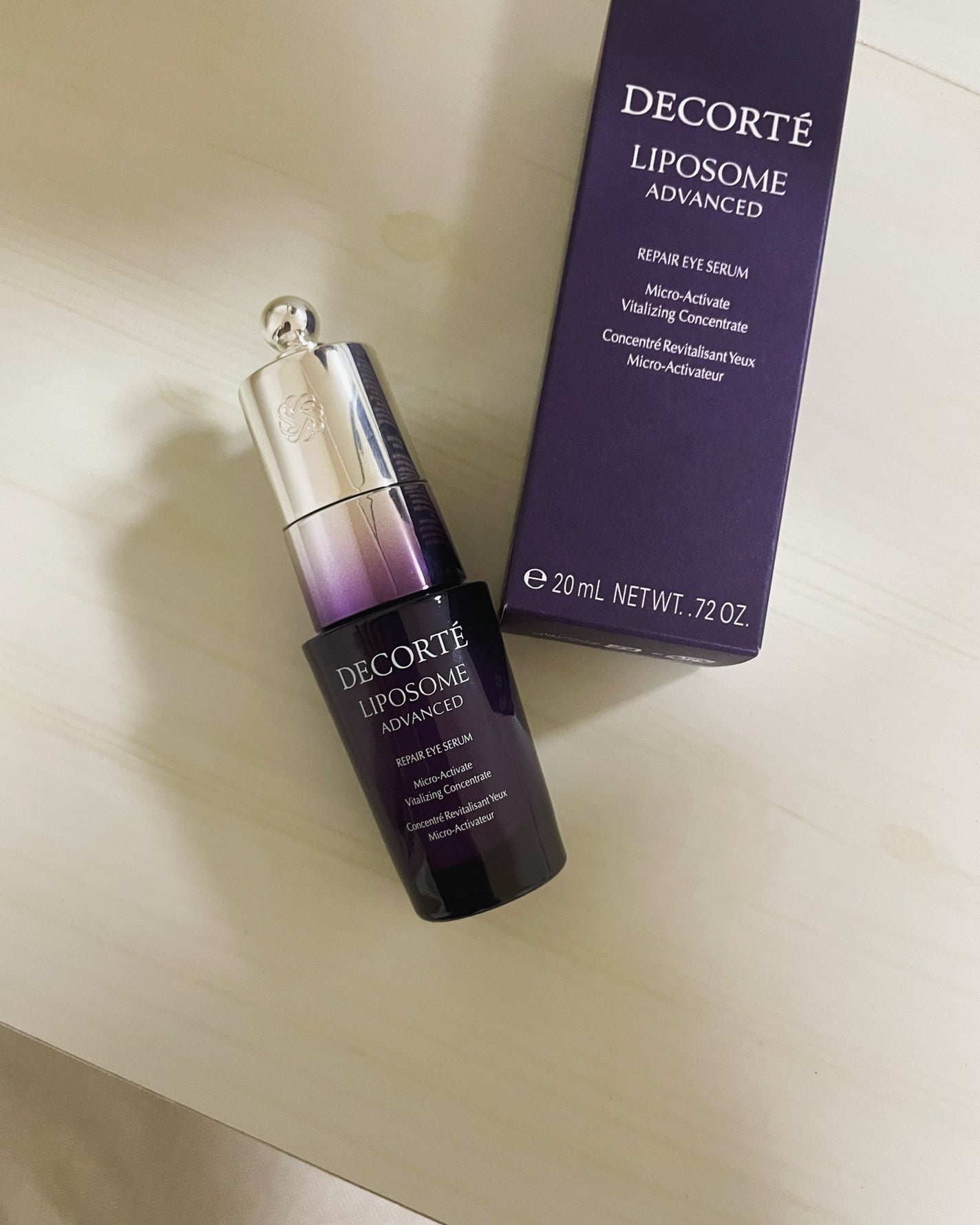 リポソーム アドバンスト リペアアイセラム/DECORTÉ/アイケア・アイクリームを使ったクチコミ(1枚目)