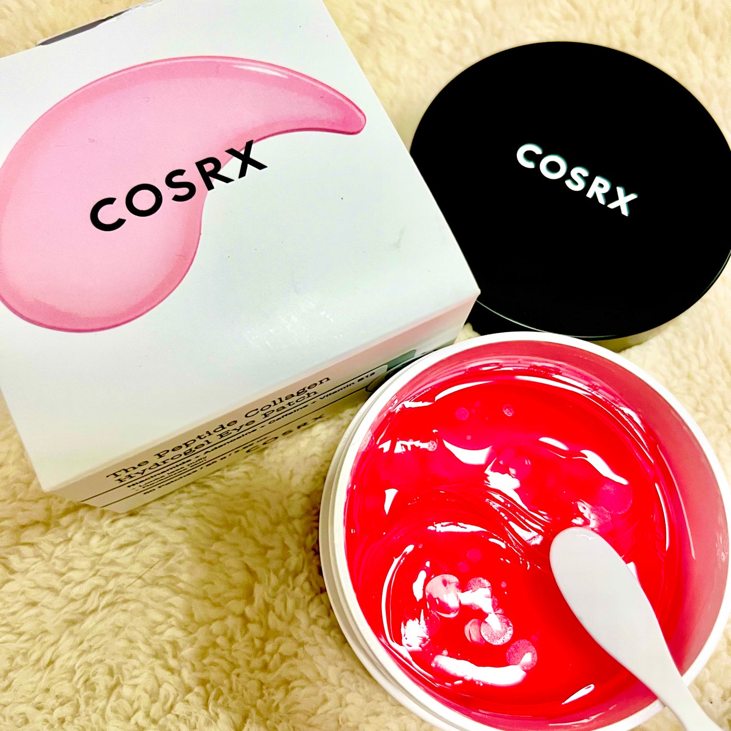 RXザ・ペプチドコラーゲン ハイドロゲルアイパッチ/COSRX/アイケア・アイクリームを使ったクチコミ(3枚目)