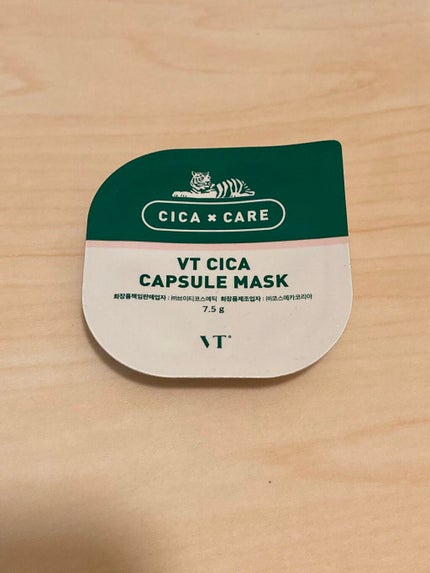 CICA カプセルマスク/VT/洗い流すパック・マスクを使ったクチコミ(1枚目)