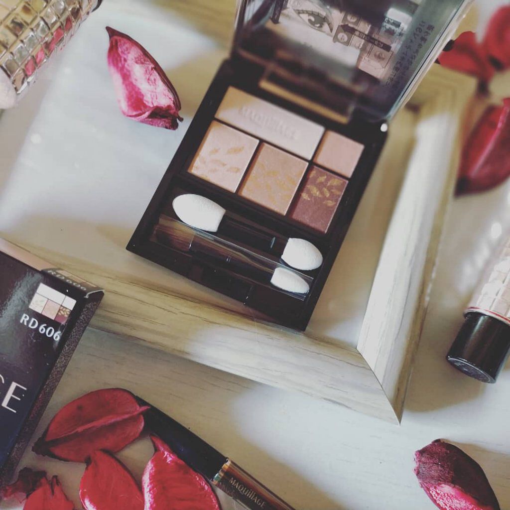 ドラマティックスタイリングアイズ RD606 ラズベリーモカ/マキアージュ/アイシャドウパレットを使ったクチコミ（1枚目）