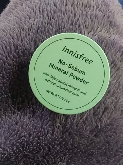 ノーセバム ミネラルパウダー N/innisfree/ルースパウダーを使ったクチコミ(1枚目)
