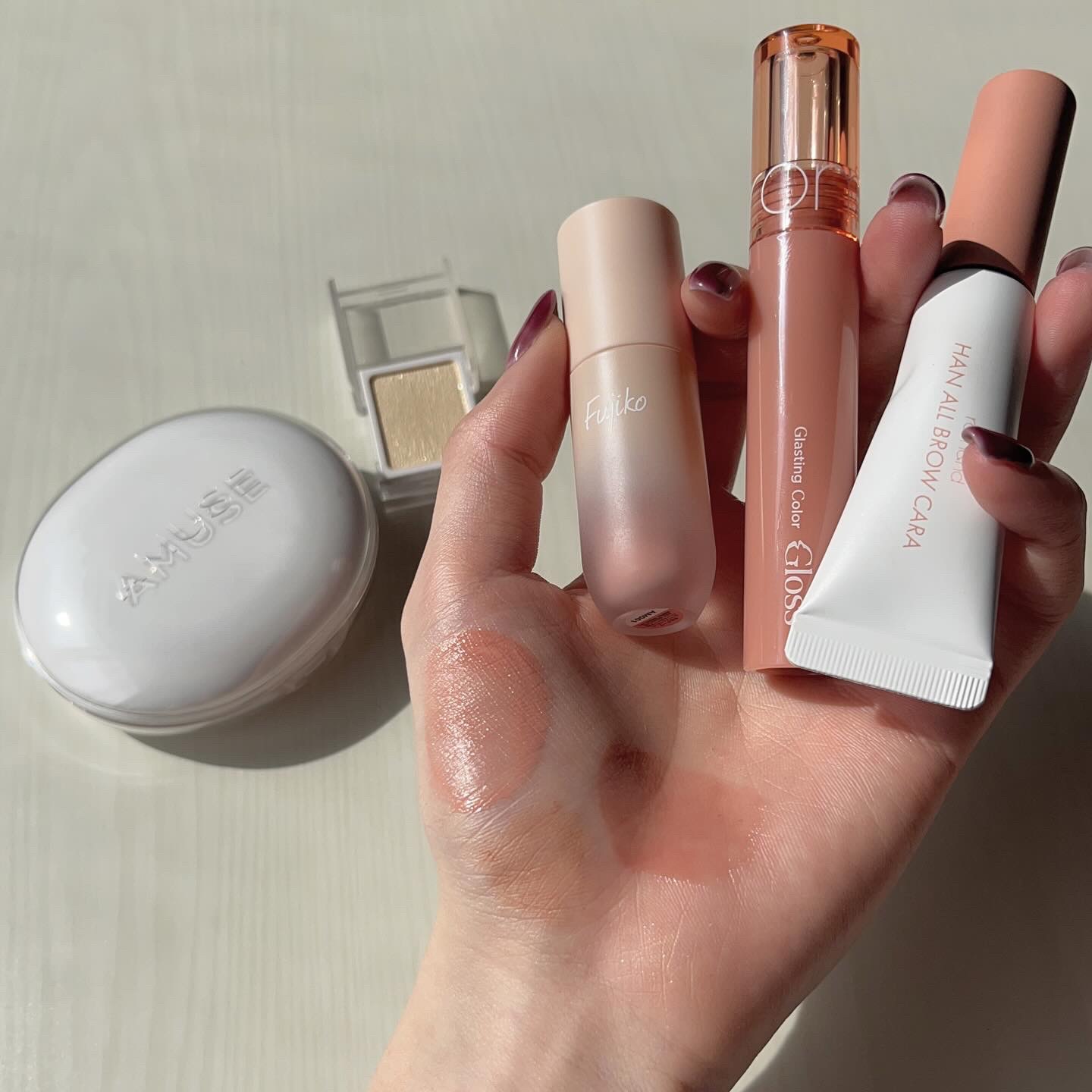 アイカラー/無印良品/単色アイシャドウを使ったクチコミ（3枚目）