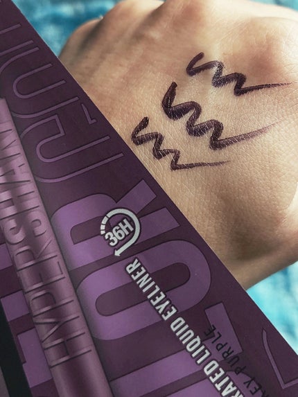 ウルトラカラー アイライナー/MAYBELLINE NEW YORK/リキッドアイライナーを使ったクチコミ(5枚目)