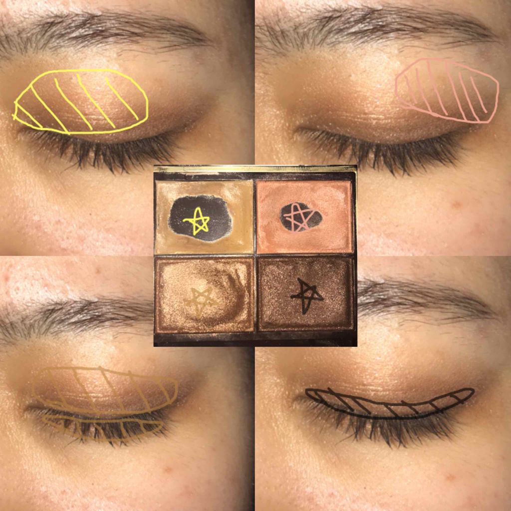 スキニーリッチシャドウ/excel/アイシャドウパレットを使ったクチコミ(2枚目)