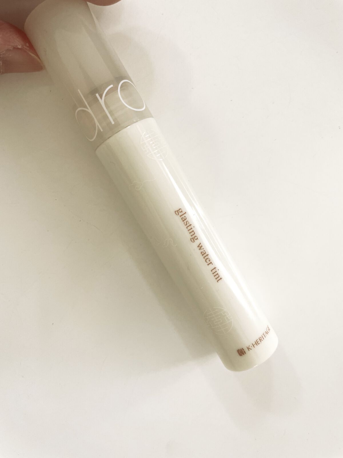 グラスティングウォーターティント 韓服エディション #10 chija beige/rom&nd/リップティントを使ったクチコミ（2枚目）