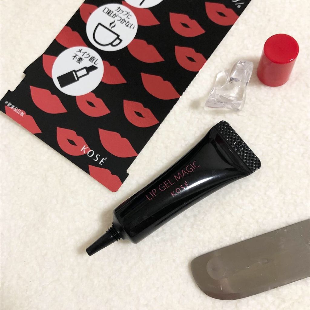 リップ ジェル マジック EX/コーセーコスメニエンス/リップオイルを使ったクチコミ（1枚目）