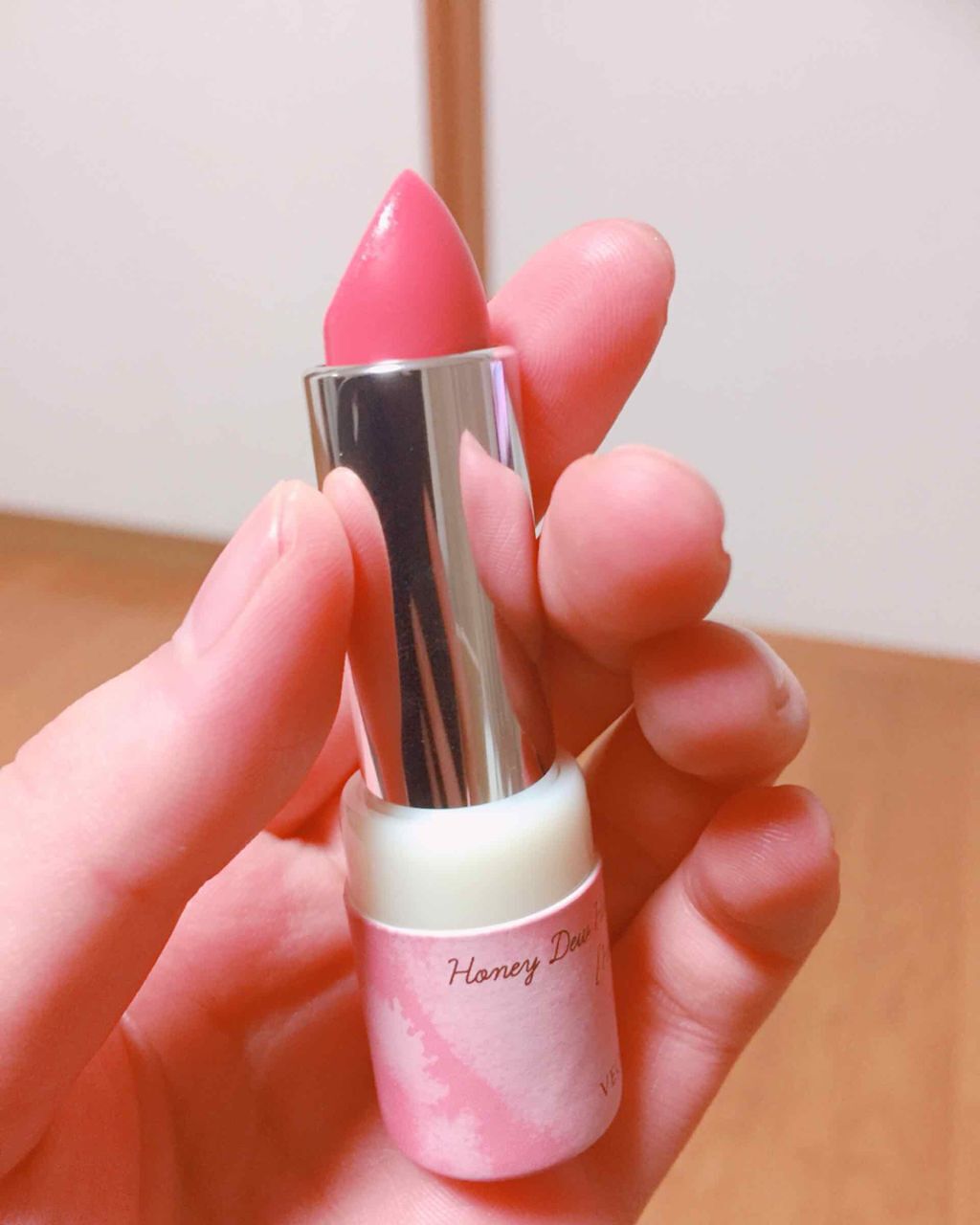 ワンダーハニー ハートフルなピュアリップ/VECUA Honey/口紅を使ったクチコミ（3枚目）