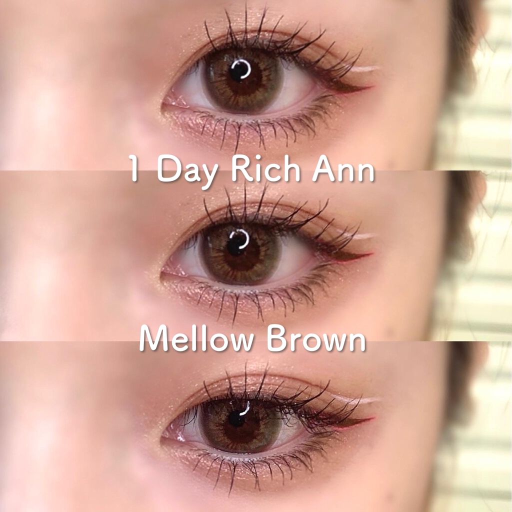 リッチアン/ANN365LENS/カラーコンタクトレンズを使ったクチコミ（2枚目）