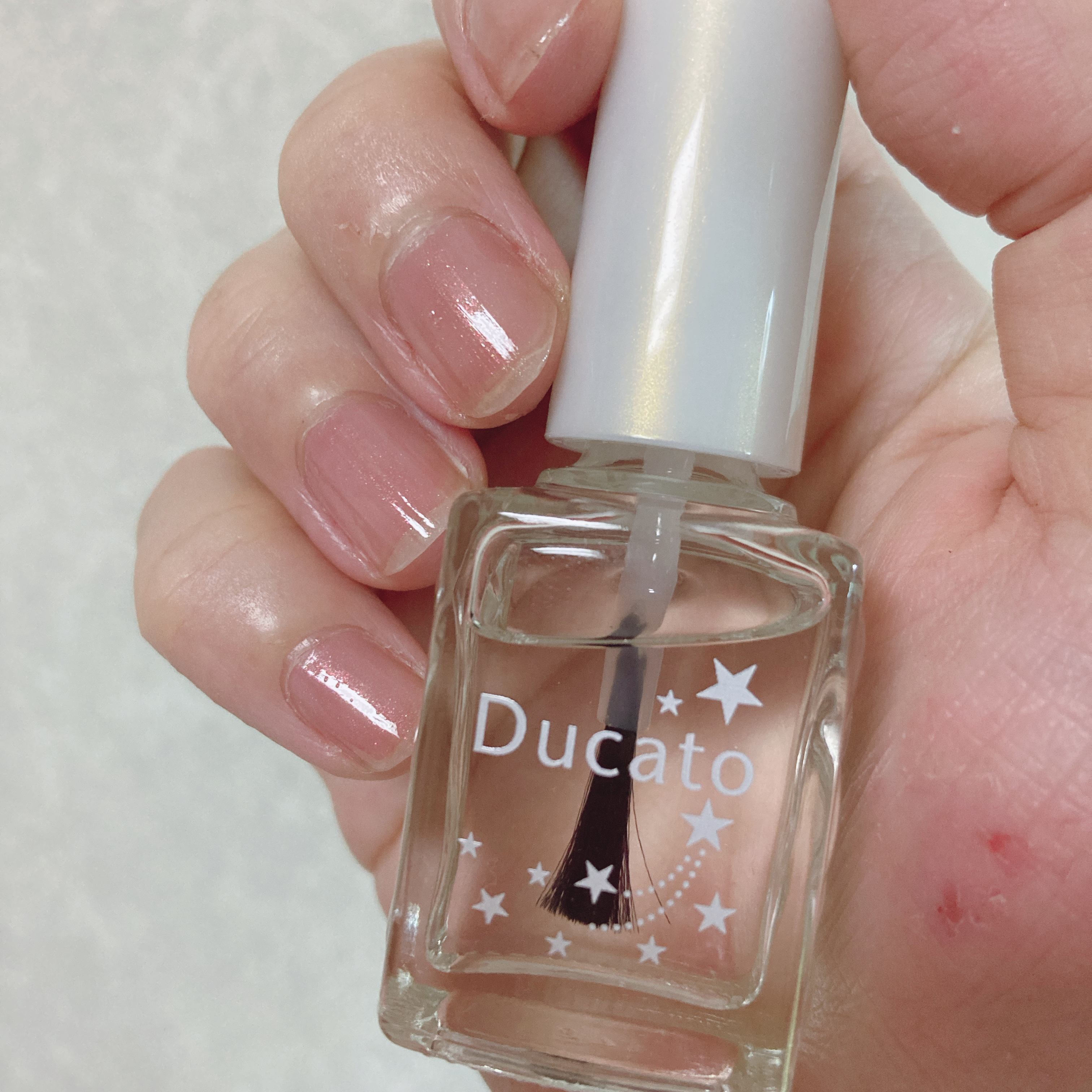 クイックトップコートⅡ/デュカート/ネイルトップコートを使ったクチコミ（2枚目）