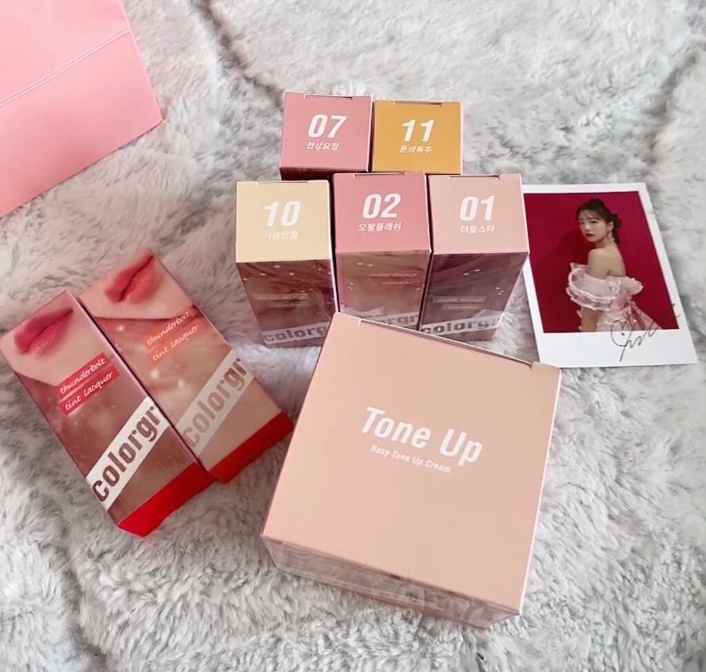 サンダーボルト ティントラッカー/Colorgram/リップティントを使ったクチコミ（1枚目）