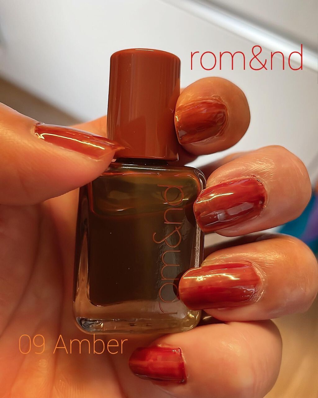 ムードペブルネイル/rom&nd/マニキュアを使ったクチコミ（1枚目）