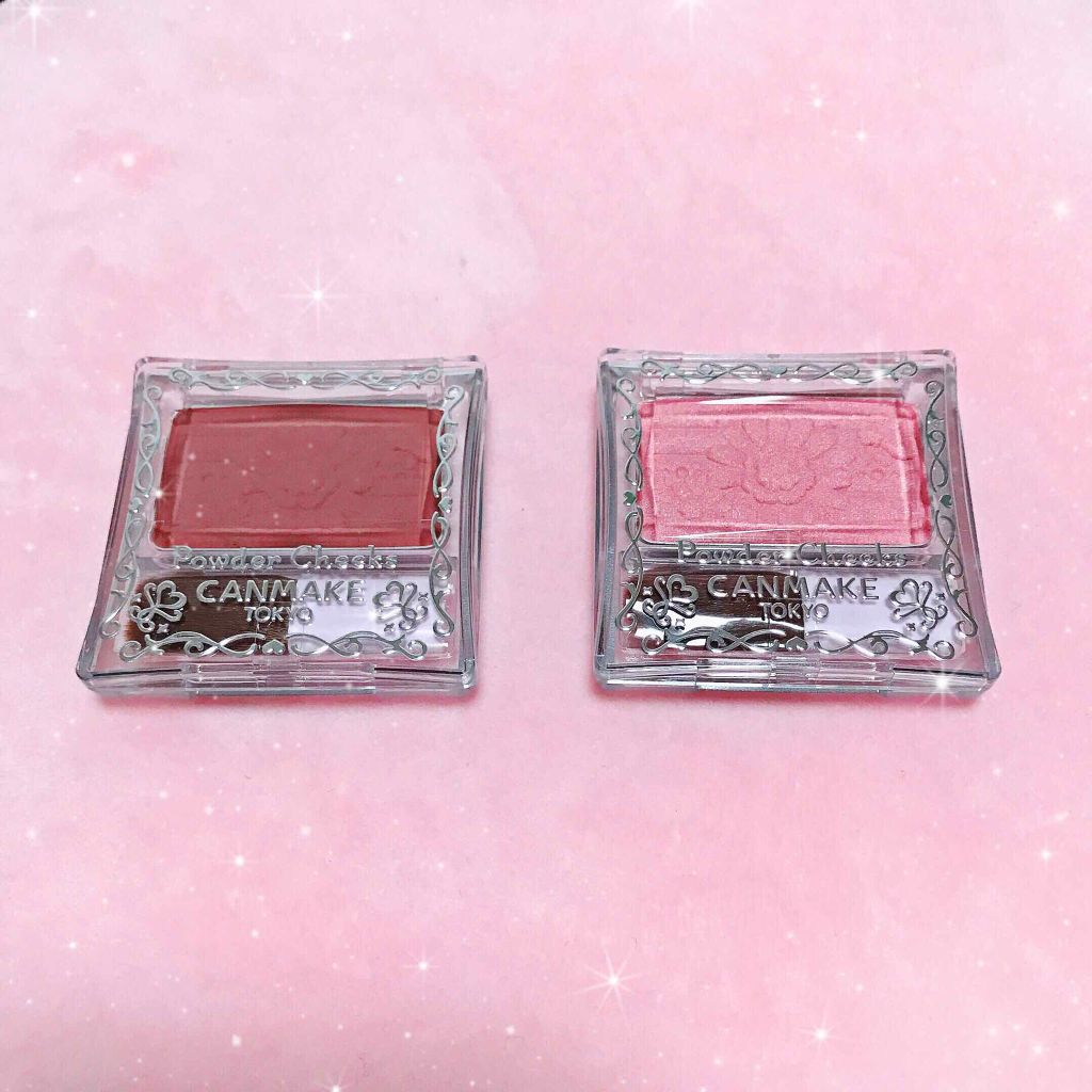 【旧品】パウダーチークス/キャンメイク/パウダーチークを使ったクチコミ(1枚目)