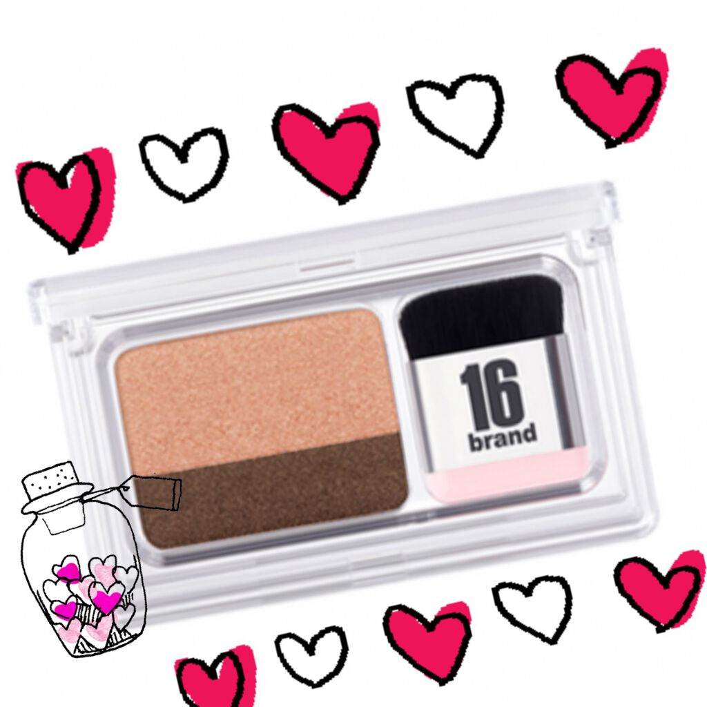 16 EYE MAGAZINE/16BRAND/アイシャドウパレットを使ったクチコミ(1枚目)