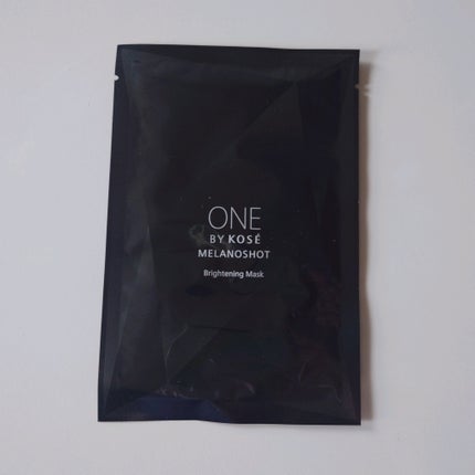 メラノショット W マスク/ONE BY KOSE/シートマスク・パックを使ったクチコミ(1枚目)