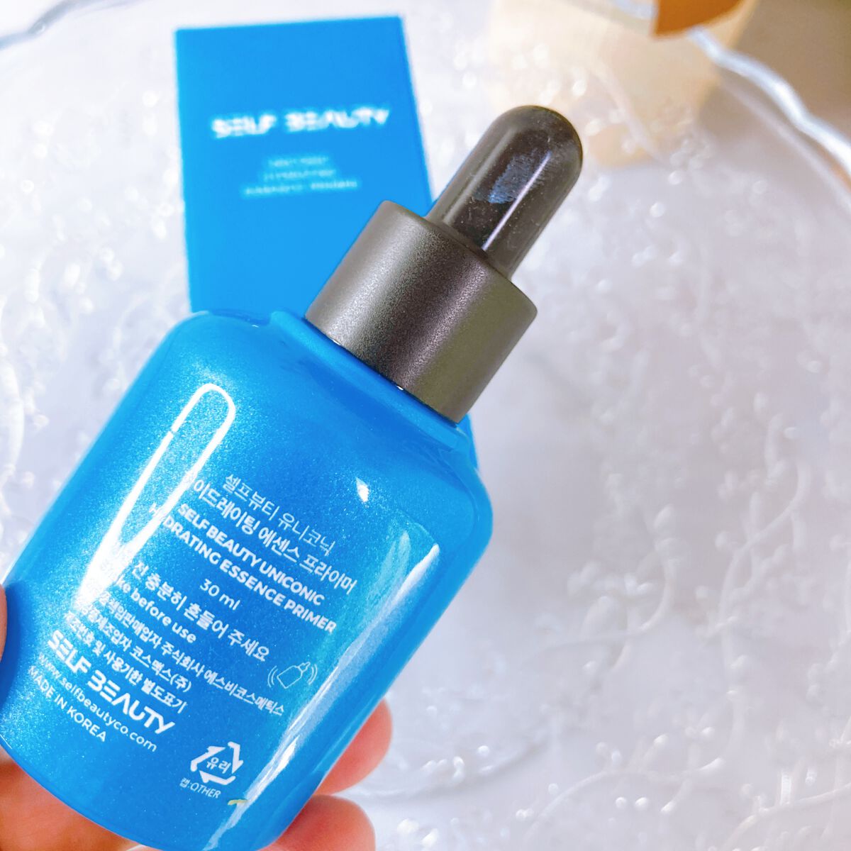 ユニコーン ハイドレーティングエッセンスプライマー/SELF BEAUTY/美容液を使ったクチコミ(7枚目)