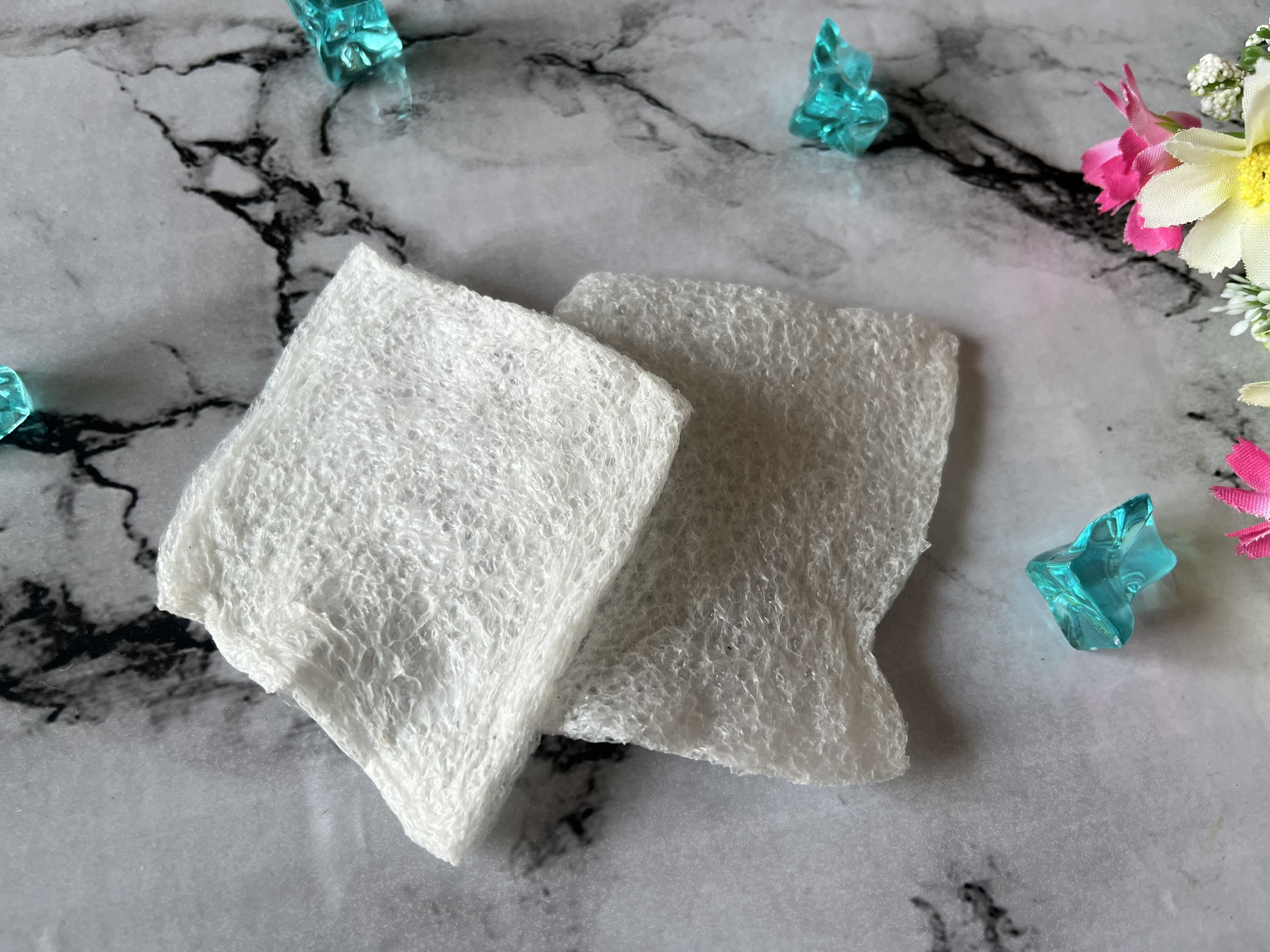 こんにゃくスポンジシート　-天女の羽衣-/ナチュラブ/その他スキンケアグッズを使ったクチコミ（3枚目）