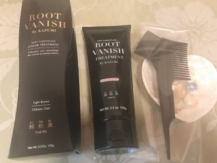 ROOT VANISH 白髪染めカラーシャンプー/ トリートメント/綺和美/市販シャンプーを使ったクチコミ(1枚目)