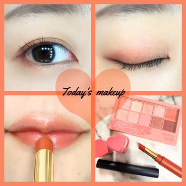 mikan on LIPS 「💄今日のメイク💄﻿コーラルグラデメイクにはclioのコーラルト..」（1枚目）