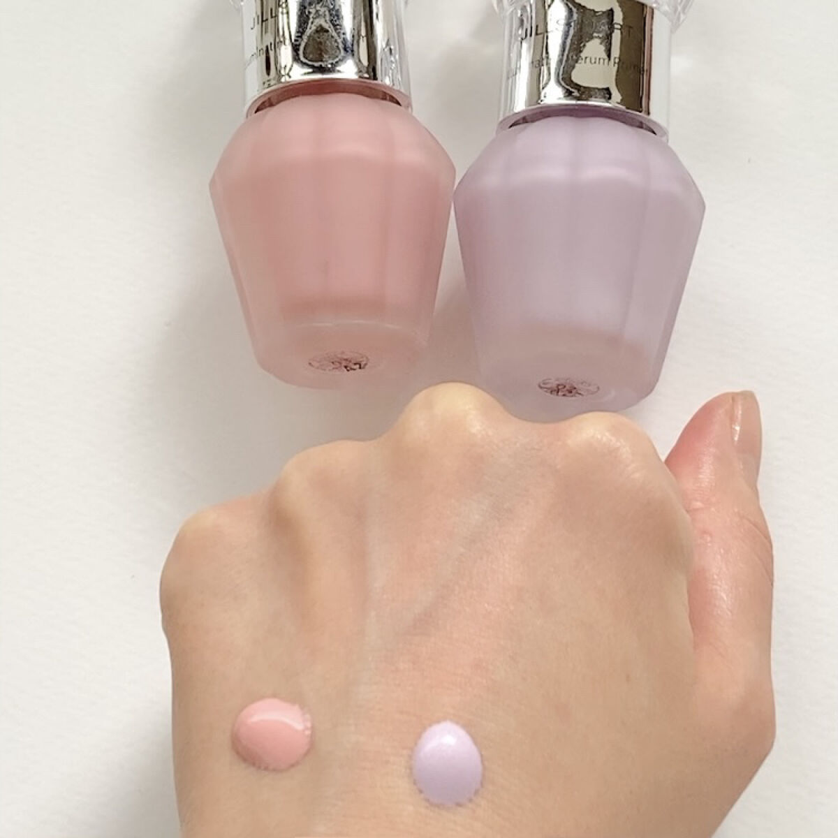 イルミネイティング セラムプライマー ミニ 03 cosmic pink/JILL STUART/化粧下地を使ったクチコミ（2枚目）