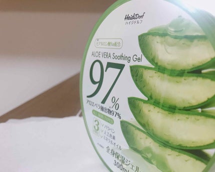 ハイジドルフジェル アロエ/ハイジドルフ/ボディローションを使ったクチコミ(1枚目)
