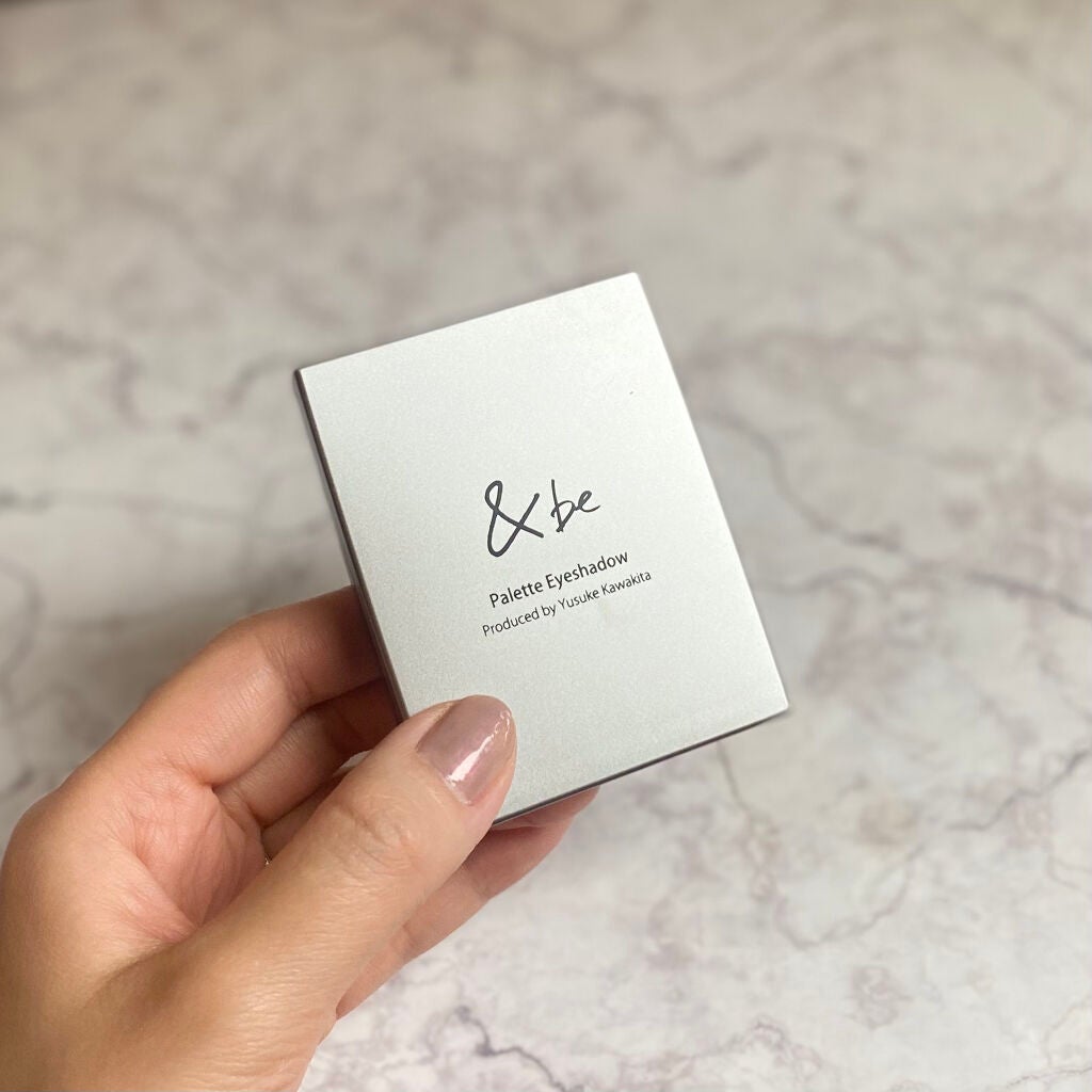 パレットアイシャドウ/&be/アイシャドウパレットを使ったクチコミ(4枚目)