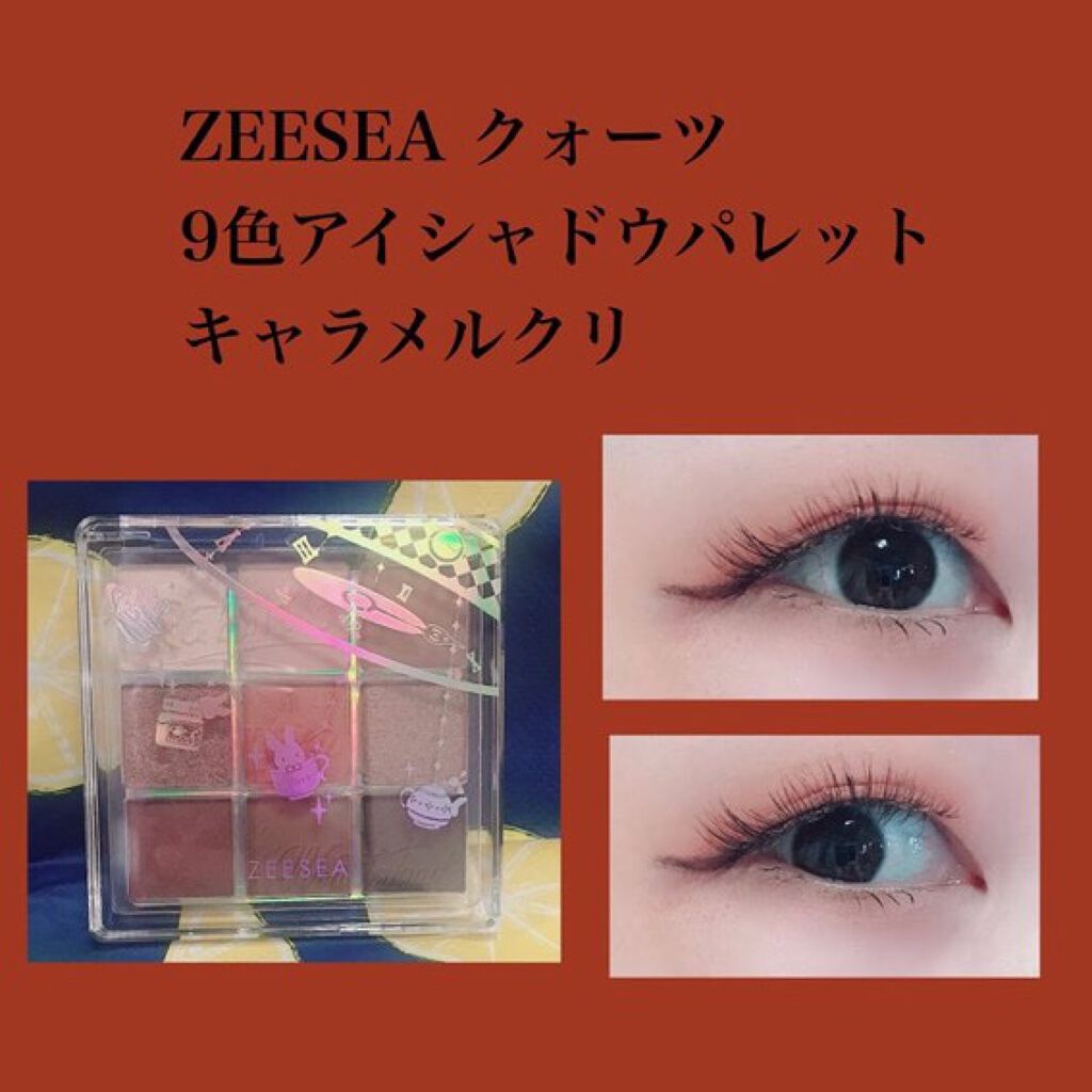クォーツ 9色アイシャドウパレット(ドリームランドアイシャドウ)/ZEESEA/アイシャドウパレットを使ったクチコミ(1枚目)
