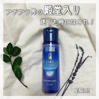 白潤プレミアム薬用浸透美白化粧水 170ml（ボトル）/肌ラボ/化粧水を使ったクチコミ（1枚目）