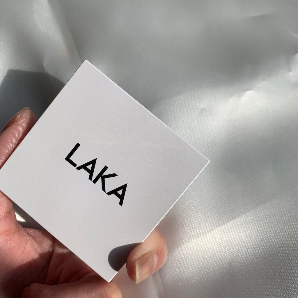 ジャストチーク/Laka/パウダーチークを使ったクチコミ(1枚目)