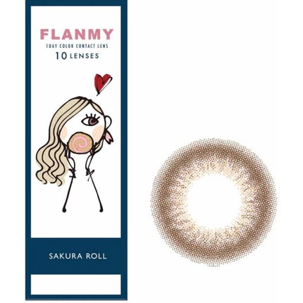 FLANMY 1day/FLANMY/ワンデー(1DAY)カラコンを使ったクチコミ(2枚目)