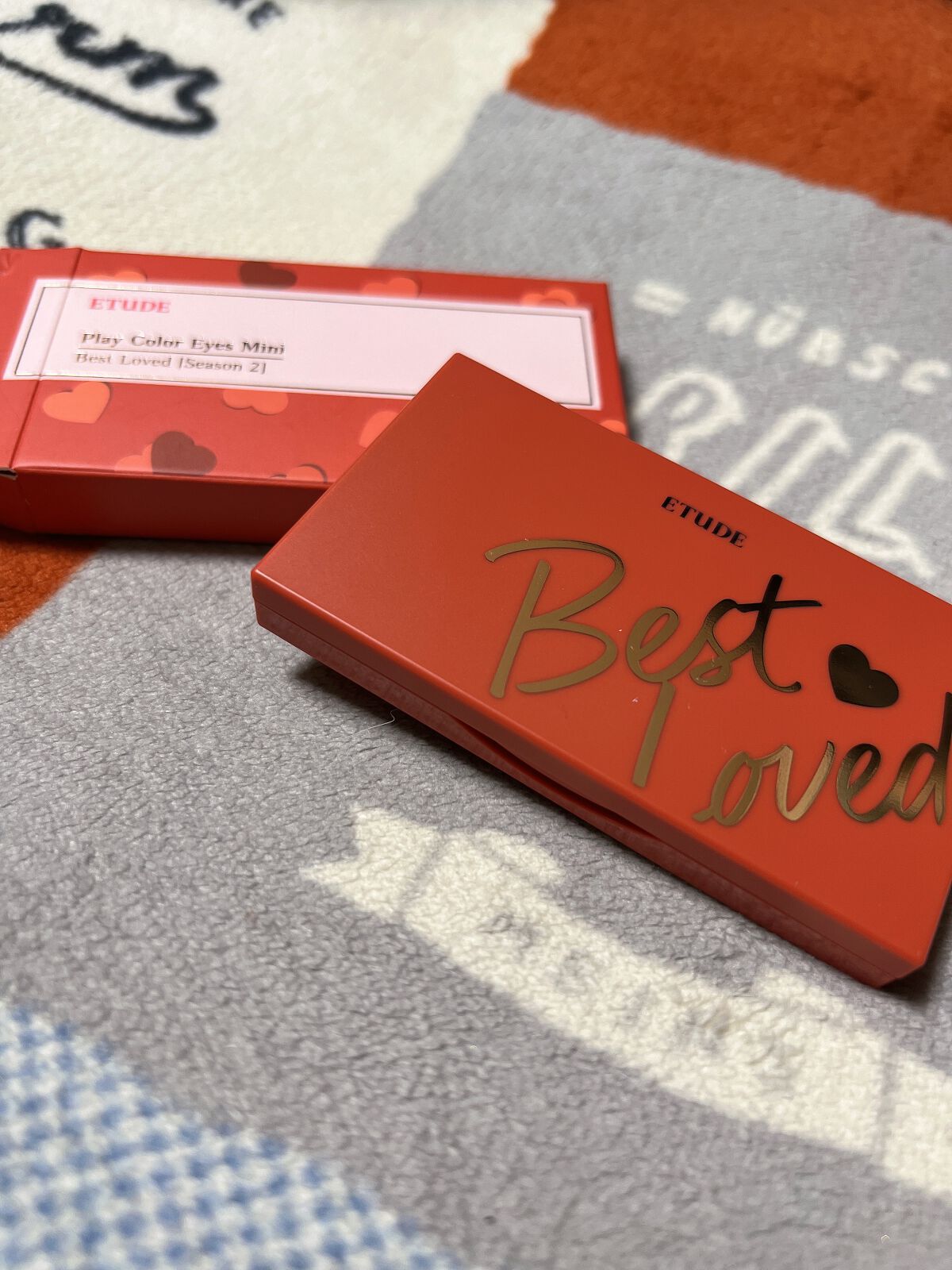 プレイカラーアイズミニ　ベストラブ/ETUDE/アイシャドウパレットを使ったクチコミ（1枚目）