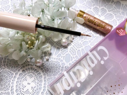 グリッターイルミネーションライナー/CipiCipi/リキッドアイライナーを使ったクチコミ(3枚目)