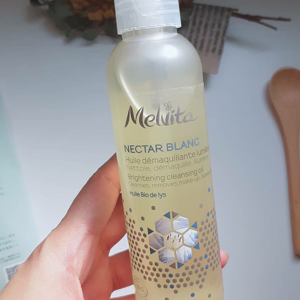 ネクターブラン クレンジングオイル /Melvita/オイルクレンジングを使ったクチコミ（3枚目）