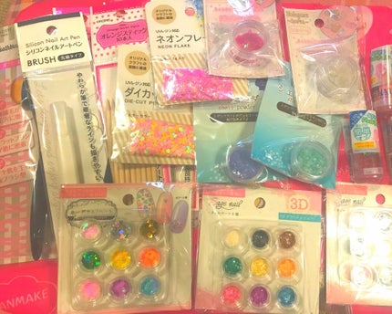 SHジェルネイル(ライト不要)/セリア/ジェルネイルを使ったクチコミ(1枚目)