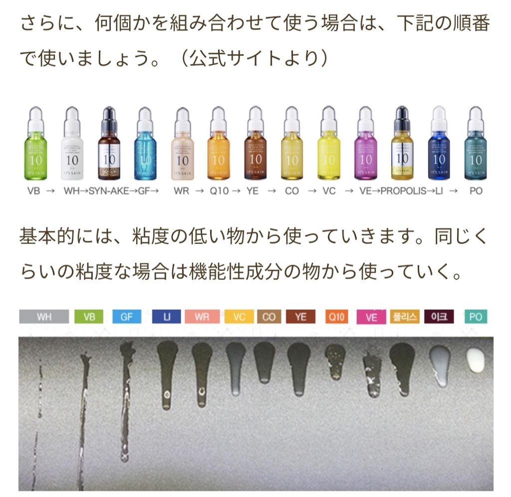 Power10フォーミュラ Q10エフェクター/It&#39;s skin/美容液を使ったクチコミ（3枚目）