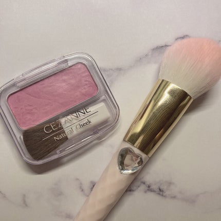 ナチュラル チークN/CEZANNE/パウダーチークを使ったクチコミ(2枚目)