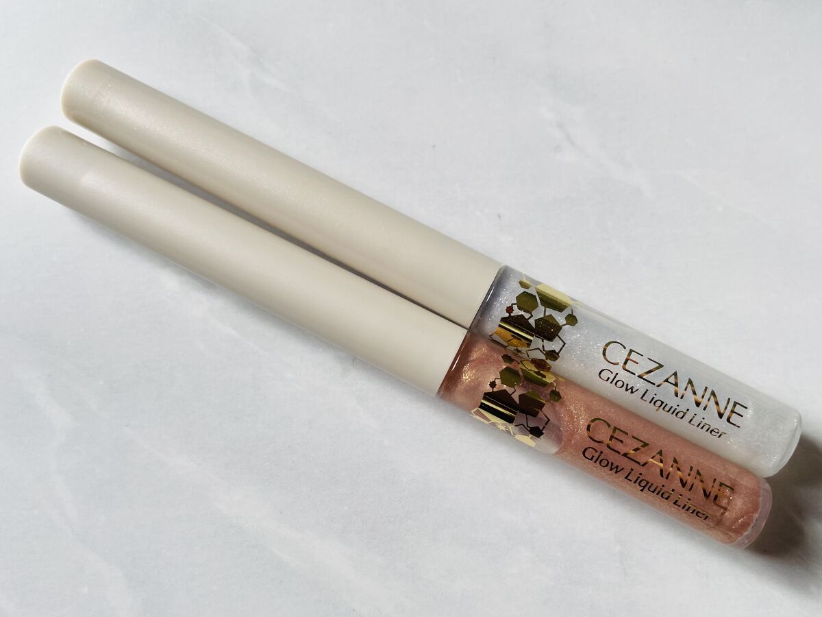 グロウリキッドライナー/CEZANNE/リキッドアイライナーを使ったクチコミ（1枚目）