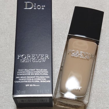 ディオールスキン フォーエヴァー フルイド グロウ/Dior/リキッドファンデーションを使ったクチコミ（1枚目）