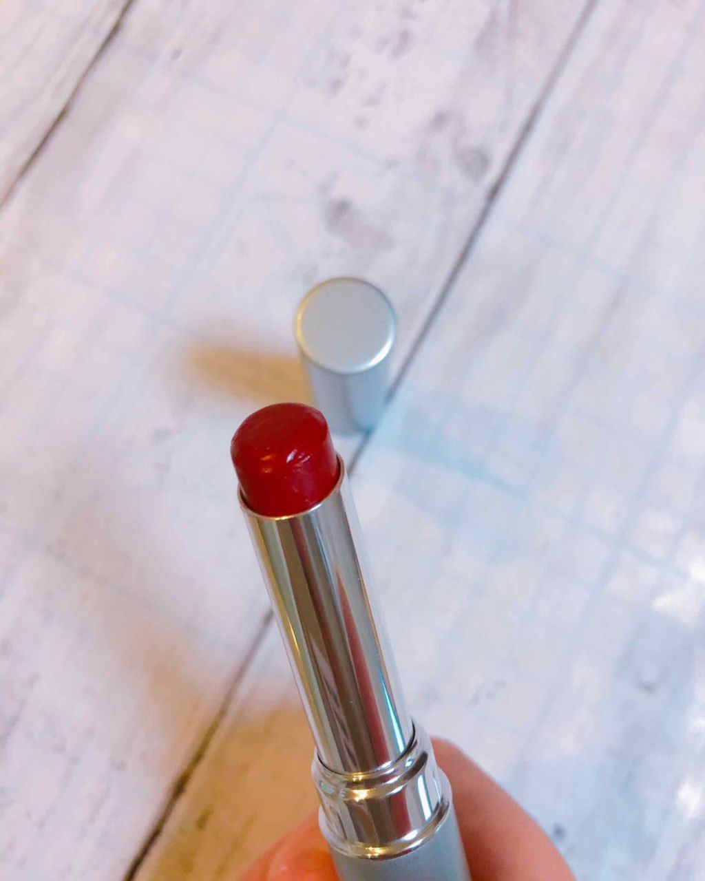 ティントお直しスティック/キャタリア/リップクリームを使ったクチコミ（2枚目）