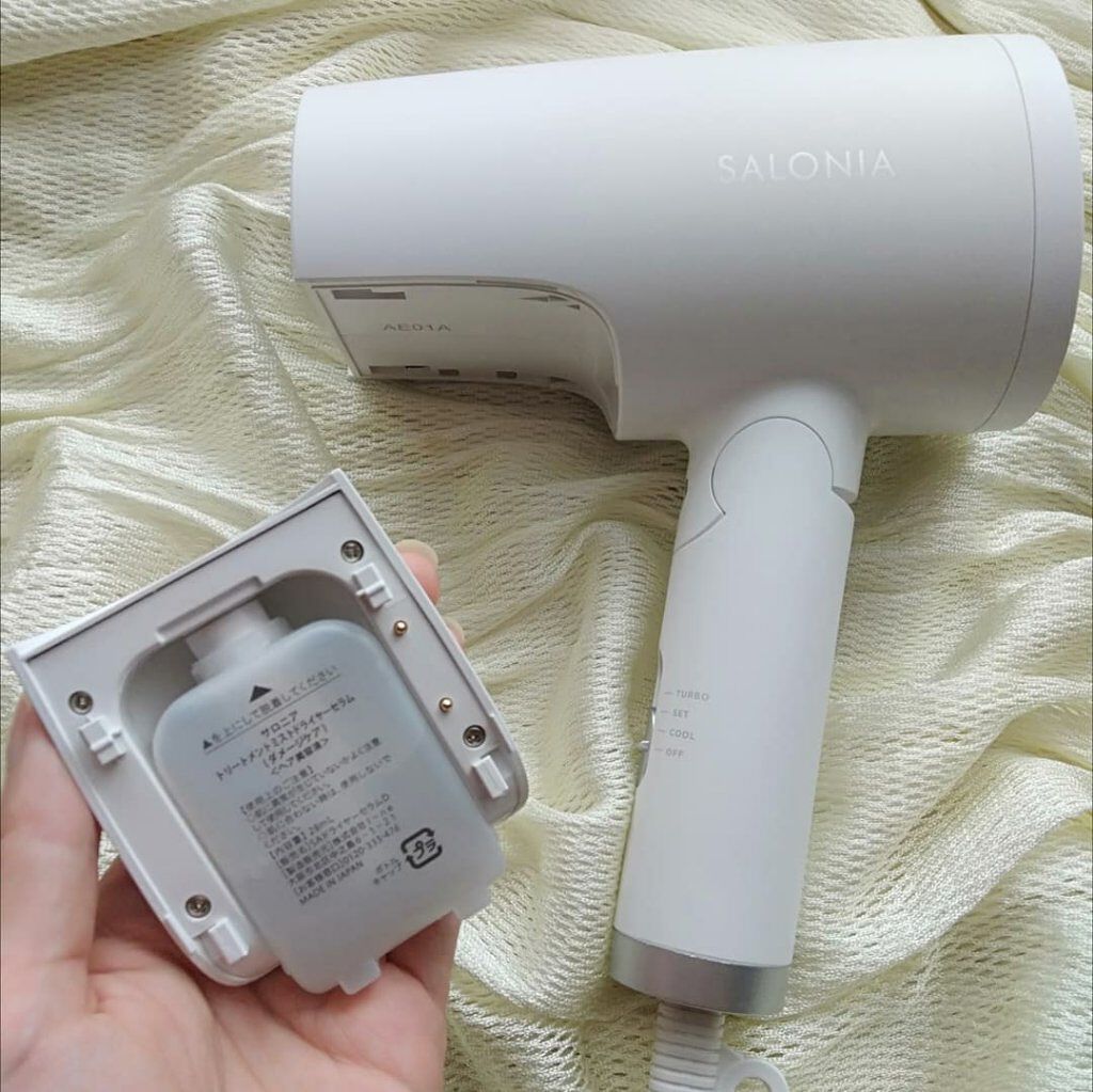 トリートメントミストドライヤー /SALONIA/ドライヤーを使ったクチコミ(2枚目)