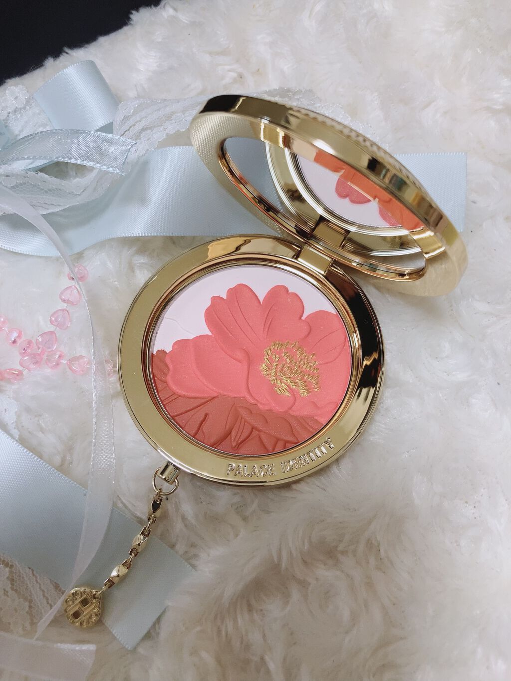 ZEESEAx正宮御品 「盛唐酔夢」シリーズ 丹酔金箔 牡丹チークシャッドパレット/ZEESEA/パウダーチークを使ったクチコミ(1枚目)