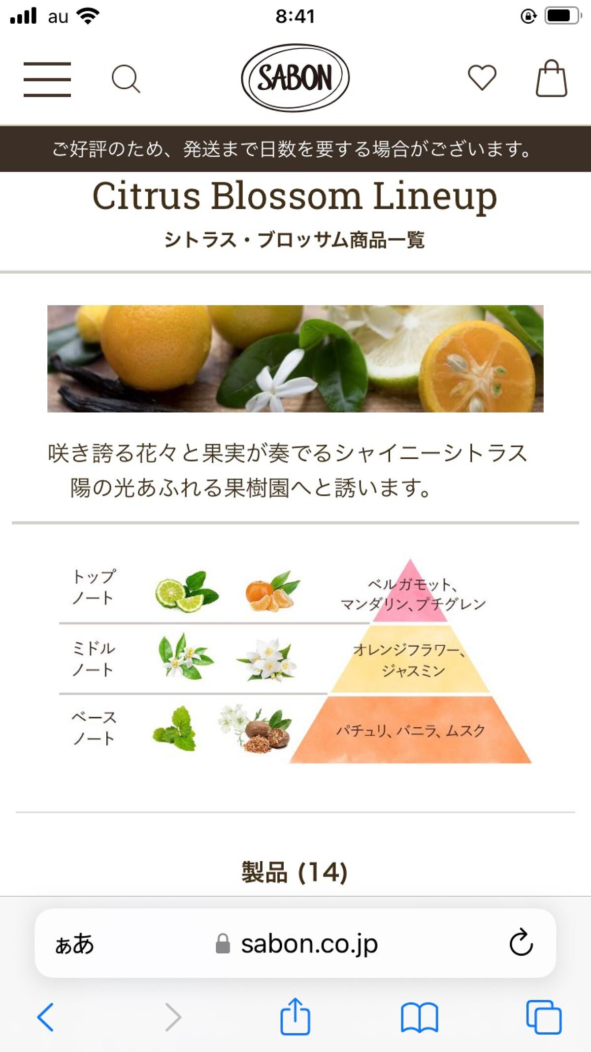 シャワーオイル シトラス・ブロッサム/SABON/ボディソープを使ったクチコミ(2枚目)