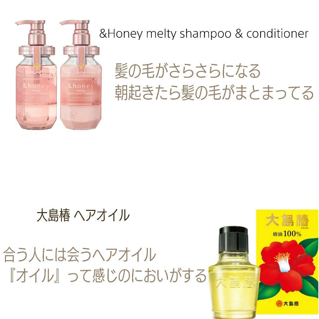 大島椿(ツバキ油)/大島椿/ヘアオイルを使ったクチコミ（2枚目）