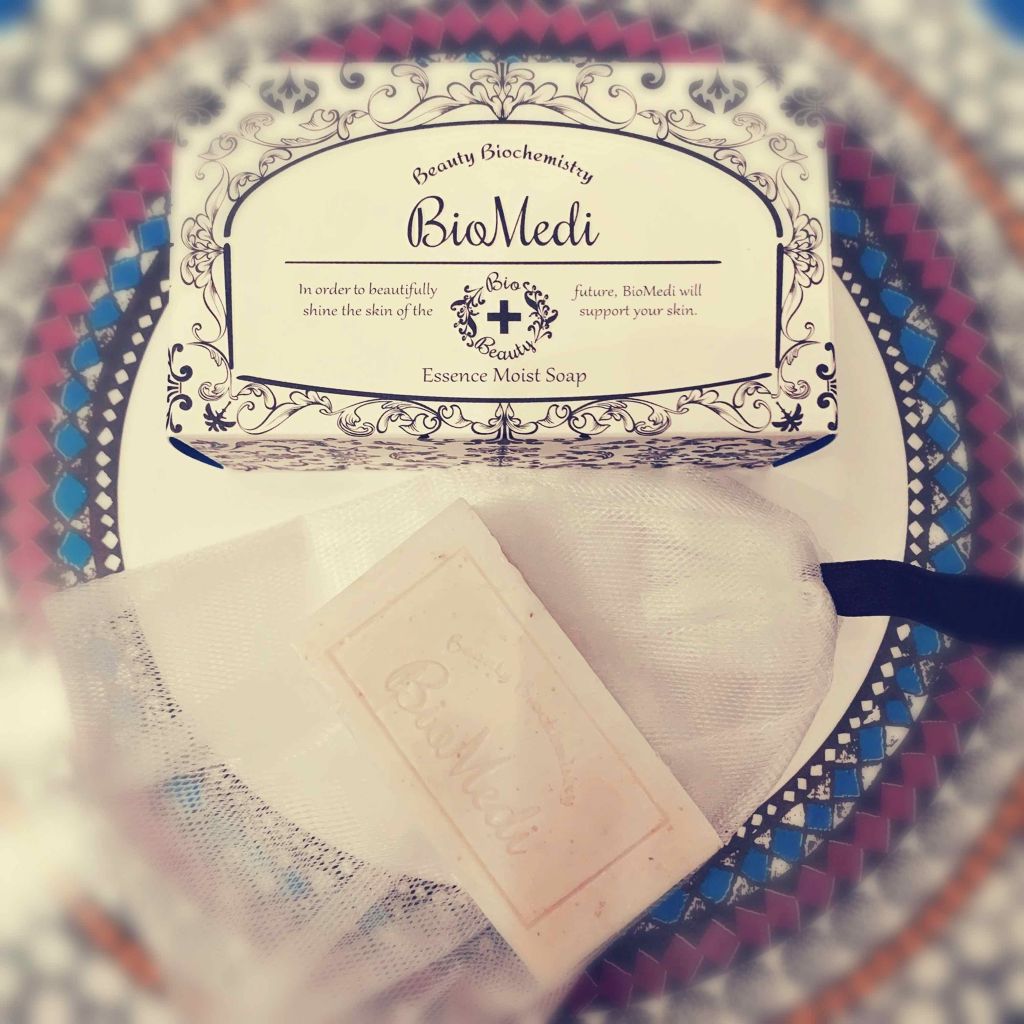 エッセンスモイストソープ/BioMedi/洗顔石鹸を使ったクチコミ(1枚目)