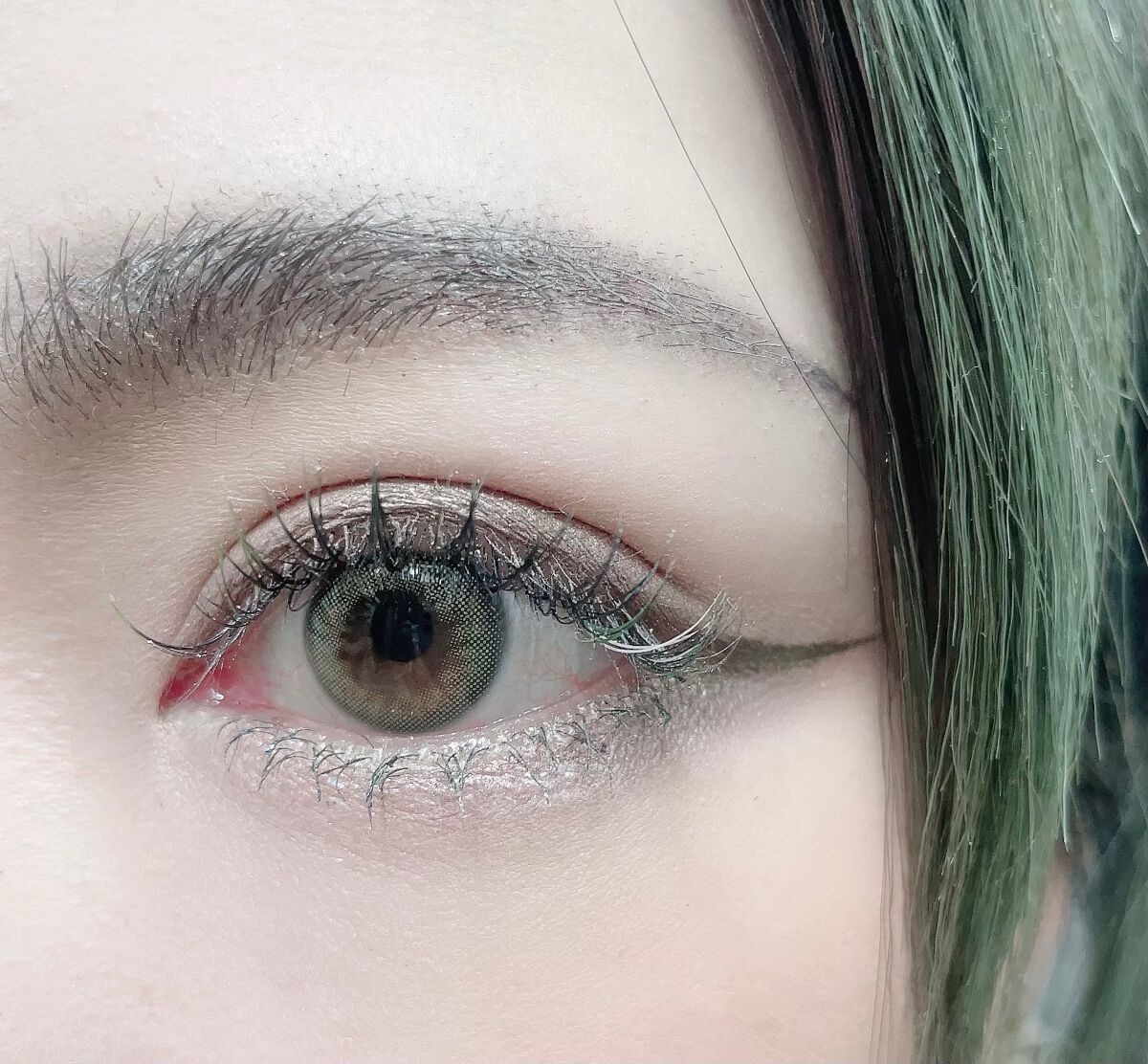 ホロリスサンドベージュ/カラコンぴあ/カラーコンタクトレンズを使ったクチコミ（1枚目）