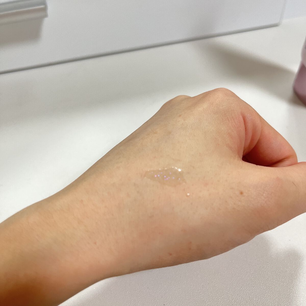 グラスティングウォーターグロス/rom&nd/リップグロスを使ったクチコミ（3枚目）