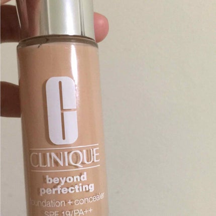 ビヨンド パーフェクティング ファンデーション 19/CLINIQUE/リキッドファンデーションを使ったクチコミ(1枚目)